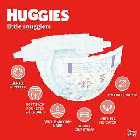 Huggies Little Snugglers Baby Diapers  Size 1  32 Ct (Select for More Options)