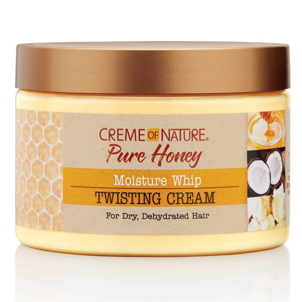 (2 Pack) Cream Of Nature Argan Oil Con Honey Twisting Cream