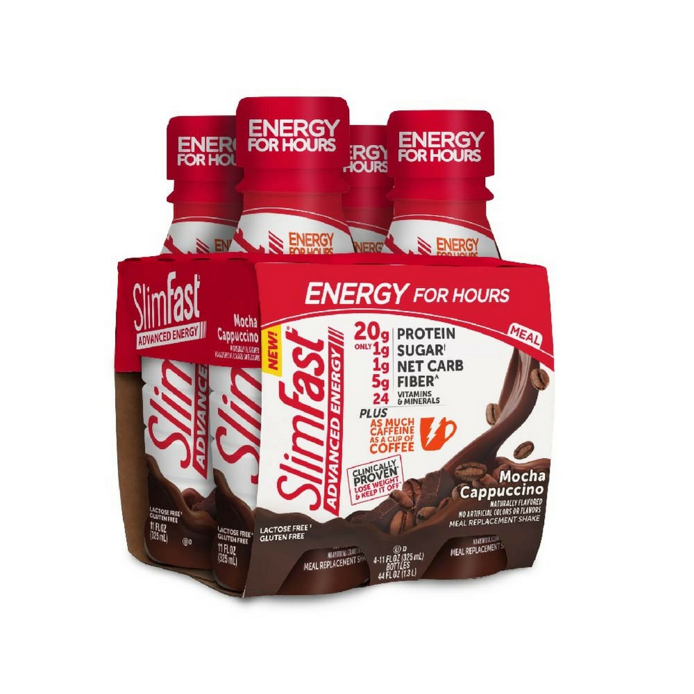 ADVANCED ENERGY MOCHA CAPPUCCINO MEAL REPLACEMENT SHAKE