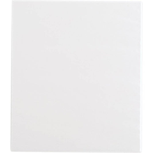 0.5 Ring Binder Clear View White - up & up