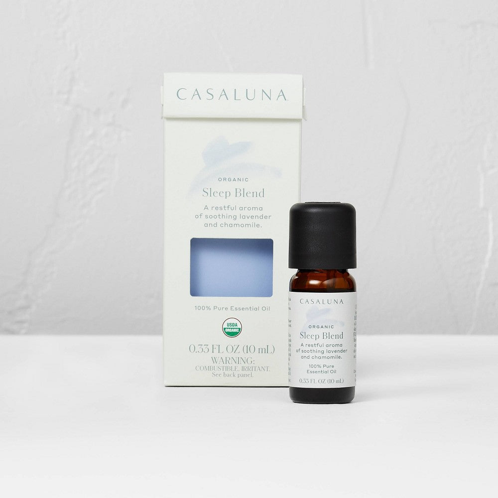 0.33 fl oz Organic Sleep Blend Essential Oil - Casaluna