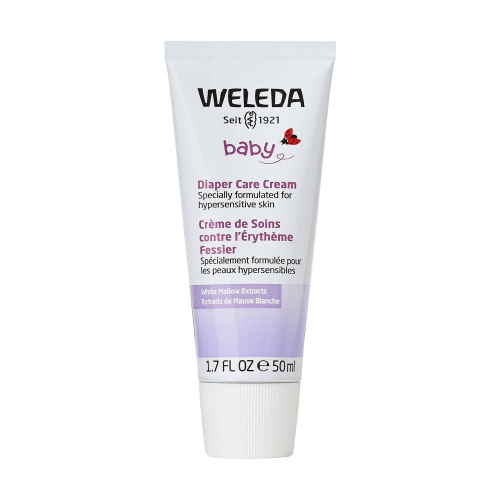 Weleda Sensitive Care Baby Diaper Care Cream with White Mallow Extracts, 1.7 oz