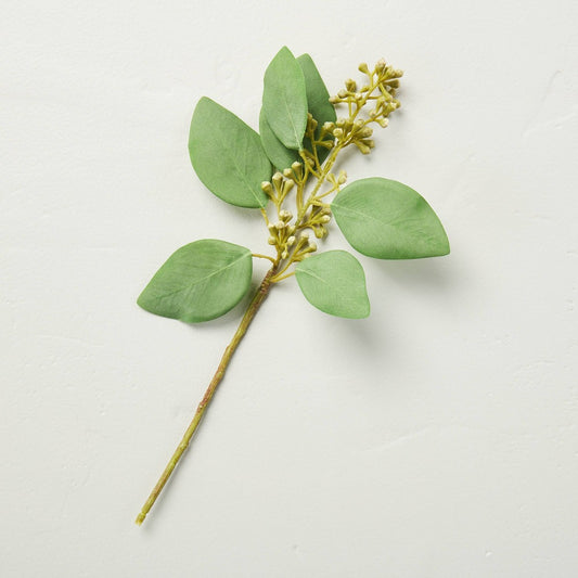 10 Faux Seeded Eucalyptus Stem - Hearth & Hand™ with Magnolia