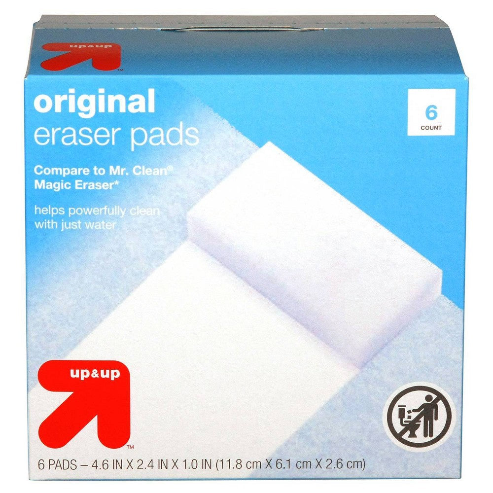 Original Eraser Pads - 6ct - up & up