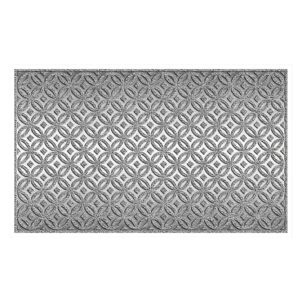 1'6x2'6 Micro Loop Impressions Doormat Gray - Mohawk