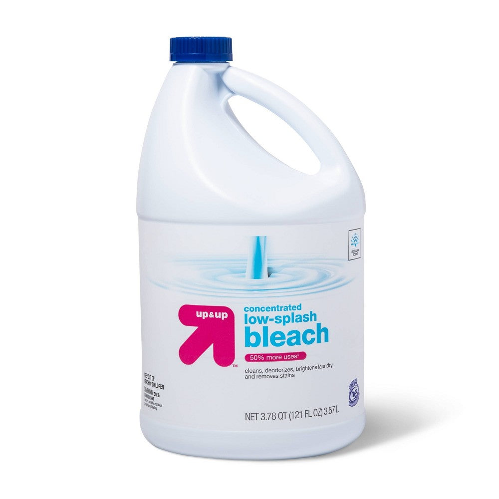 Low Splash Regular Bleach - 121oz - up & up™
