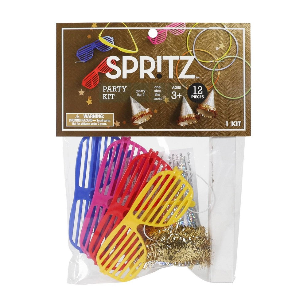 12ct New Year Pack of Wearable Party Accessories - Spritz