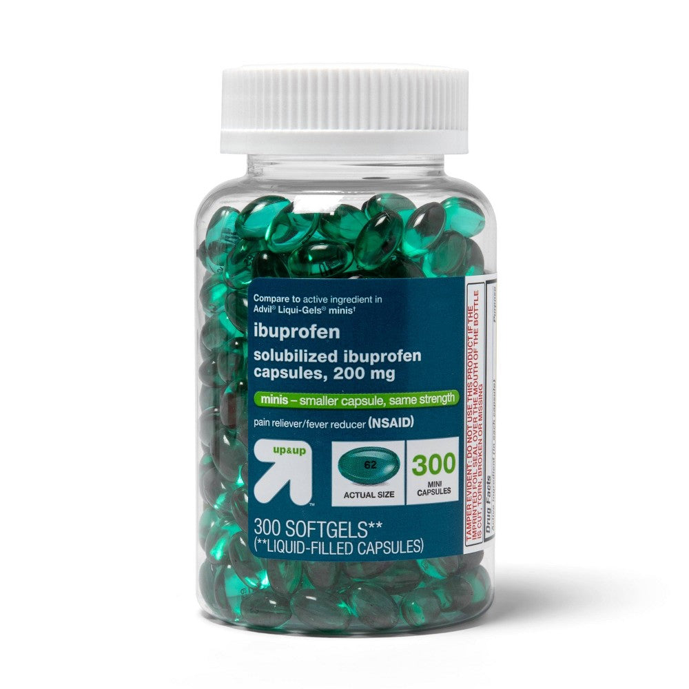 Ibuprofen Mini Gelcaps (NSAID) - 300ct - up & up™