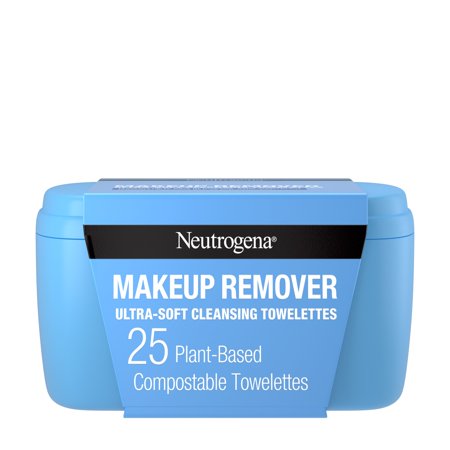 Neutrogena Makeup Remover Wipes and Face Cleansing Towelettes  25 ct