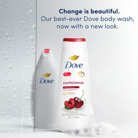 Dove Body Wash Revitalizante Cherry & Chia Milk  20 oz