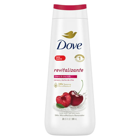 Dove Body Wash Revitalizante Cherry & Chia Milk  20 oz