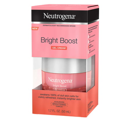 Neutrogena Bright Boost Brightening Gel Moisturizer Face Cream  1.7 fl. oz