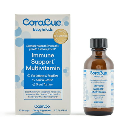 CalmCo  CoraCue Immune Support* Liquid Multivitamin for Infants & Toddlers  2 fl. oz.