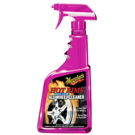 Meguiars 24 Oz Hot Rims & Cool Care All Wheel Cleaner G9524