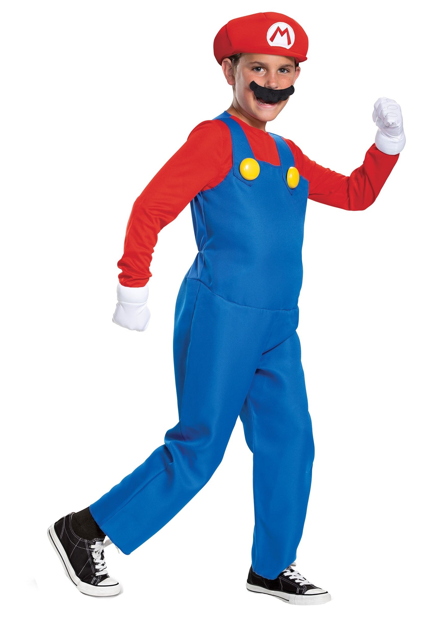 Super Mario Bros. Deluxe Boy s Halloween Fancy-Dress Costume for Child  S